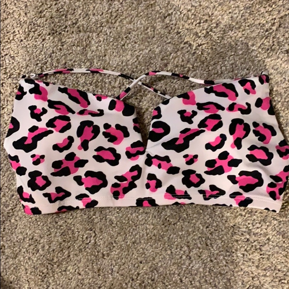 Salty honey exotic teased swim suit top